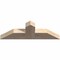 Ekena Millwork Portland Smooth Timber Gable Bracket, Douglas Fir, 36"W x 12"H x 3 1/2"D x 5 1/2"F, 8/12 Pitch GBW036X12X0406POR00SDF - alternate 4